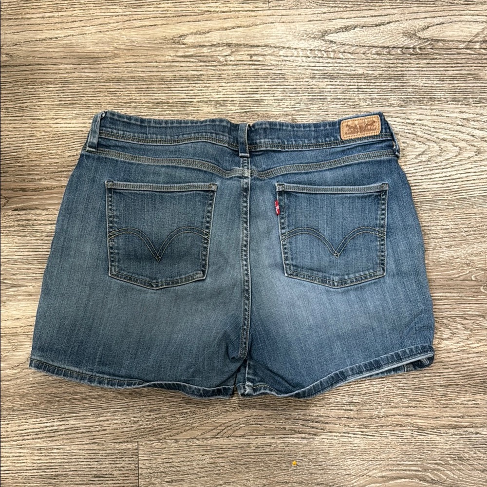 Levi's Women's Blue Denim Shorts